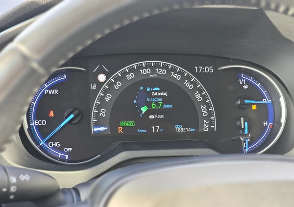 Toyota RAV4 cena 93900 przebieg: 178992, rok produkcji 2019 z Szlichtyngowa małe 742